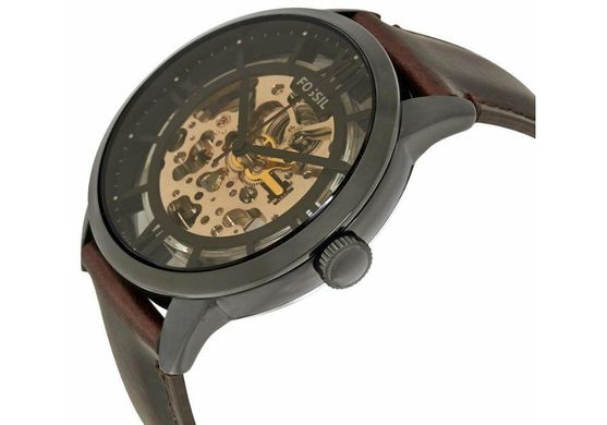 Часы наручные мужские FOSSIL ME3098 автоподзавод, ремешок из кожи, США