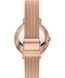 Часы наручные женские FOSSIL ES4628 кварцевые, "миланский" браслет, цвет розового золота, США 2