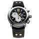 Часы-хронограф наручные мужские Aerowatch 83939 AA04 кварцевые, с датой, черный кожаный ремешок 1