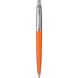 Ручка кулькова Parker JOTTER 17 Plastic Orange CT BP 15 432 з пластику, оздоблення хромом 1