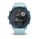 Смарт-годинник Garmin Descent G1 Solar Ocean Edition лазурного кольору