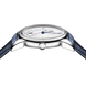 Часы наручные мужские Cuervo y Sobrinos 3196.1I, темно-синий ремешок из кожи луизианского аллигатора 6