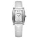 Часы наручные женские Aerowatch 30953 AA01DIA (Mini) кварцевые с бриллиантами, белый кожаный ремешок 1
