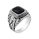 Мужское кольцо из серебра 1