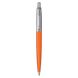 Ручка кулькова Parker JOTTER 17 Plastic Orange CT BP 15 432 з пластику, оздоблення хромом 2