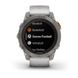 Смарт-часы Garmin Fenix 7 Pro - Sapphire Solar Edition - титановый корпус с дымчато-серым/оранжевым ремешком 10