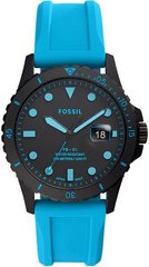 Часы наручные мужские FOSSIL FS5682 кварцевые, каучуковый ремешок, США