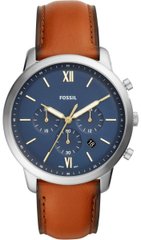 Часы наручные мужские FOSSIL FS5453 кварцевые, ремешок из кожи, США
