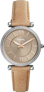 Часы наручные женские FOSSIL ES4343 кварцевые, ремешок из кожи, США