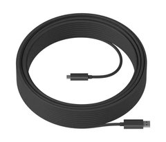 USB-кабель высокоскоростной LOGITECH STRONG USB 3.1 CABLE - GRAPHITE - USB - N/A - WW - 10M AOC CABLE