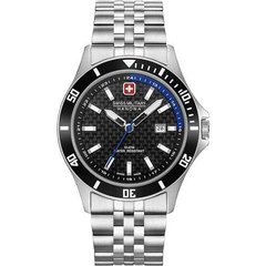 Часы наручные мужские Swiss Military-Hanowa 06-5161.2.04.007.03 кварцевые, на стальном браслете, Швейцария