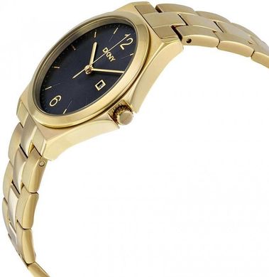 Часы наручные женские DKNY NY2366 кварцевые, на браслете, золотистые, США