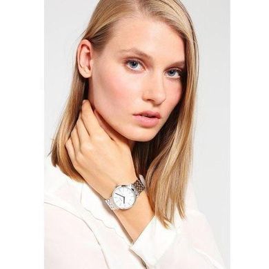 Часы наручные женские DKNY NY2502 кварцевые на браслете, серебристые, США