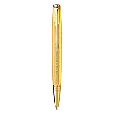 Кулькова ручка Parker Sonnet Mono Chiselled Gold GT BP 85 430G