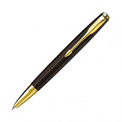 Шариковая ручка Parker Sonnet Mono Chiselled Chocolate GT BP 85 430B