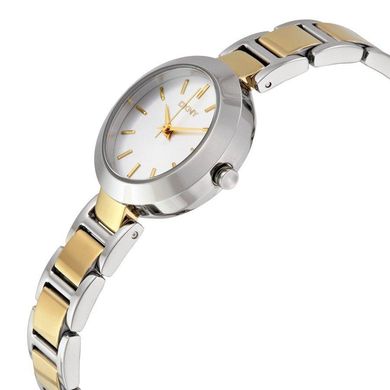 Часы наручные женские DKNY NY2401 кварцевые, на браслете, биоколор, США УЦЕНКА