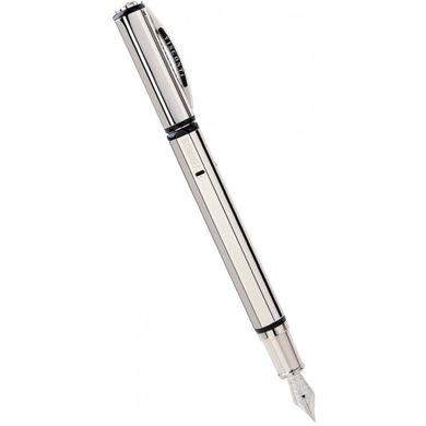 Ручка пір'яна Visconti 45602DA07M Metropolis AG925 FP Silver 14KT M