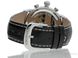 Часы-хронограф наручные мужские Aerowatch 83926 AA01 кварцевые, с датой, кожаный черный ремешок 4