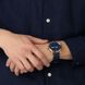 Часы наручные мужские FOSSIL FS5404 кварцевые, ремешок из кожи, синие, США 7