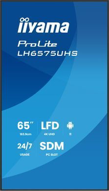 Інформаціїйний дисплей iiyama ProLite LH6575UHS-B2AG