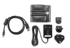 Автокомплект для навігаторів Garmin Nuvi 3.5/4.3": USB-кабель, зарядний пристрій, чохол
