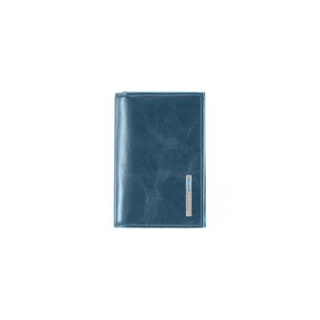 Визитница Piquadro BL SQUARE/P.Blue для своих визиток на кнопке (10,8x7,5x1,5) PP1899B2_AV2