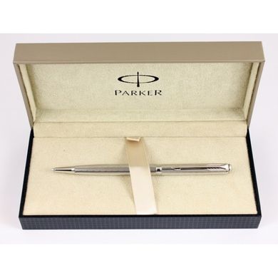 Кулькова ручка Parker Sonnet Slim Chiselled Silver PT BP 85 431S