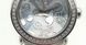 Часы наручные женские Korloff LLD7SB кварцевые, перламутр с бриллиантами, на сером сатиновом ремешке 4