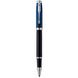Ручка-роллер Parker IM 17 SE Blue Origin CT RB 23 022 черная с синим рисунком 2