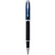 Ручка-роллер Parker IM 17 SE Blue Origin CT RB 23 022 черная с синим рисунком 1