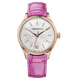 Годинник наручний жіночий Aerowatch 42980 RO03 кварцовий з датою, шкіряний ремінець рожевий 1