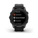 Смарт-часы Garmin Fenix 7S Pro - Sapphire Solar Edition - темно-серый титан DLC Carbon с черным ремешком 10