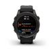 Смарт-часы Garmin Fenix 7S Pro - Sapphire Solar Edition - темно-серый титан DLC Carbon с черным ремешком 13