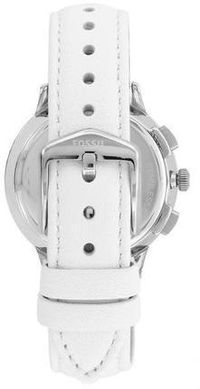 Часы наручные женские FOSSIL CH4000 кварцевые, кожаный ремешок, белые, США