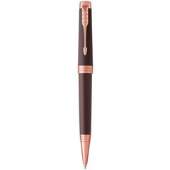 Ручка шариковая Parker PREMIER 17 Soft Brown PGT BP 80 232 с розовой позолотой