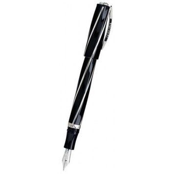 Ручка пір'яна Visconti 26398 Divina Black Over W/Golden Gauge 23KT B