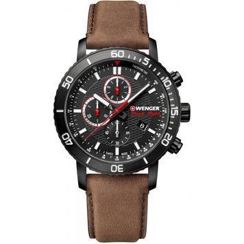 Мужские часы Wenger Watch ROADSTER Black Night Chrono W01.1843.107