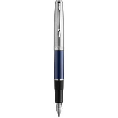 Ручка пір'яна Waterman EMBLEME Blue CT FP F 13 501