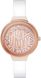 Часы наручные женские DKNY NY2802 кварцевые, белый ремешок из кожи, США 1