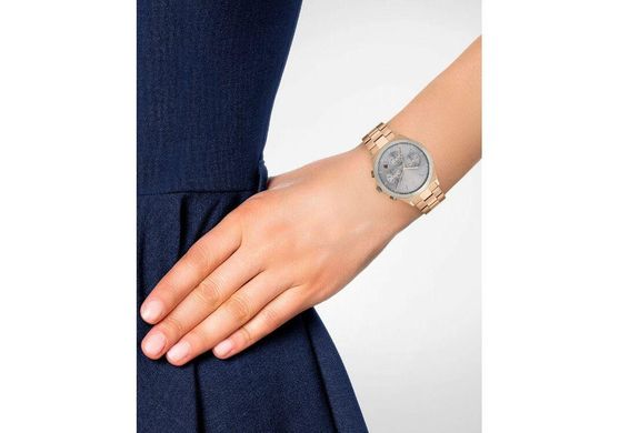 Часы-хронограф наручные женские DKNY NY2453 кварцевые на браслете, с датой, США