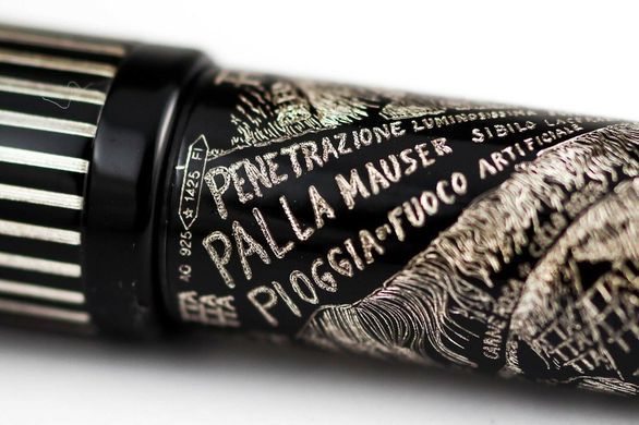 Ручка пір'яна Visconti 33102A20F Vallecchi 1913 Lacerba ORO 18K F