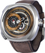 Часы наручные мужские SEVENFRIDAY SF-Q2/01, автоподзавод, Швейцария (дизайн напоминает двигатели пароходов) 2