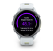 Смарт-годинник Garmin Forerunner 970 з титановим безелем, корпусом кольору білого каменю і біло-жовтим ремінцем