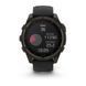 Смарт-годинник Garmin Fenix 8 &ndash; 47 мм, Solar Sapphire, титан з DLC-покриттям Carbon Gray та силіконовим ремінцем чорного/сірого кольору