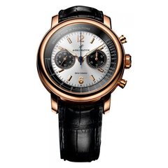 Часы-хронограф наручные мужские Aerowatch 92921 R802 механические, розовое золото 18 карат