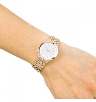Часы наручные женские DKNY NY2492 кварцевые на браслете, цвет розового золота, США