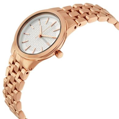 Часы наручные женские DKNY NY2492 кварцевые на браслете, цвет розового золота, США