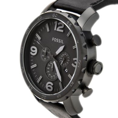 Часы наручные мужские FOSSIL JR1354 кварцевые, ремешок из кожи, США