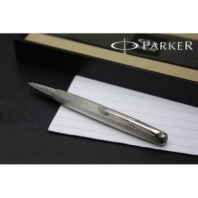 Шариковая ручка Parker Sonnet Mono Chiselled Silver PT BP 85 430S