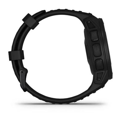 Смарт-годинник Garmin Instinct Esports Black Lava на чорному ремінці